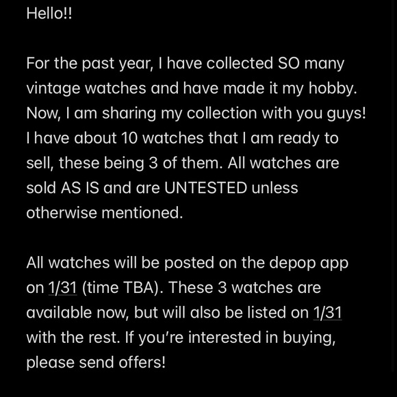 Vintage Watch Collection!! Citizen, Elgin, Pierre Cardin - Picture 2 of 3